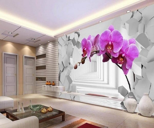 2020 Modern 3D wallpaper in the interior