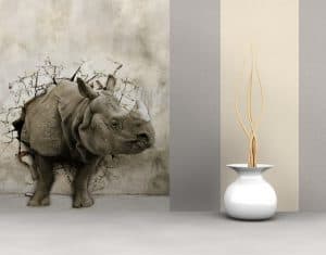 2020 Modern 3D wallpaper in the interior