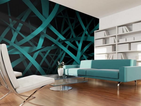 2020 Modern 3D wallpaper in the interior