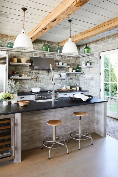 New Decoration Ideas for Rustic Kitchens