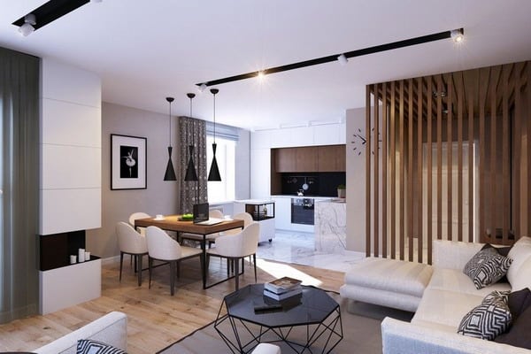 Modern Design of Interior Apartments 2021