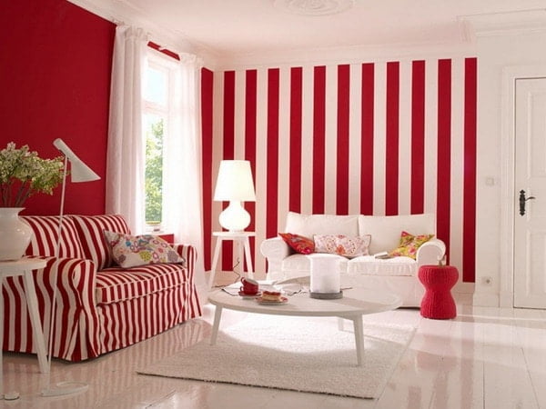 Popular Combined Wallpaper In The Living Room Designs 2021 ...