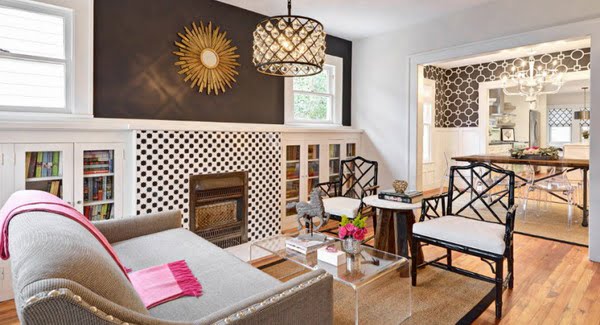 Popular Combined Wallpaper In The Living Room Designs 2021-2022