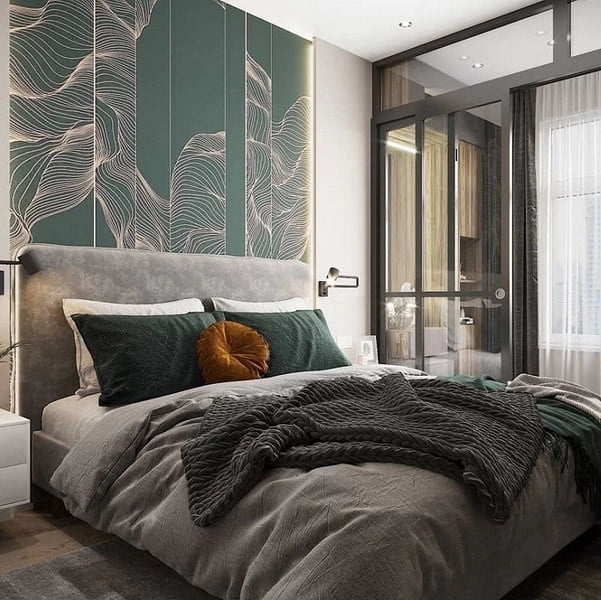 Geometric Patterns Bedroom Decor