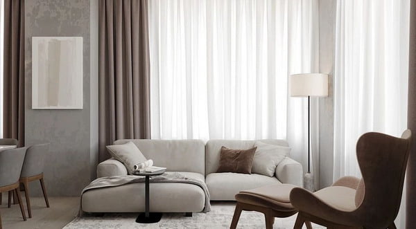 New Trends In Living Room Curtains 2023