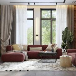 New Trends In Living Room Curtains 2023 - Newdecortrends