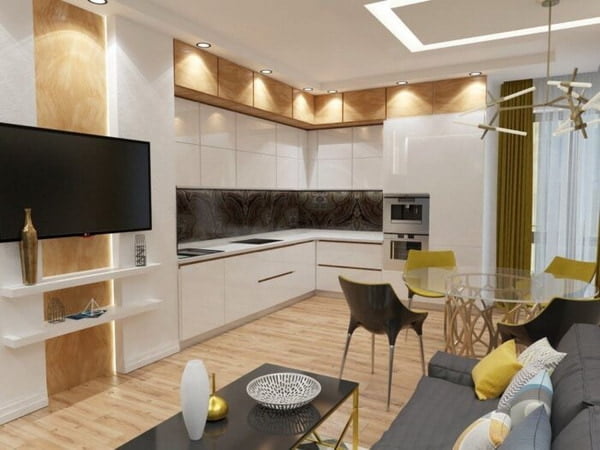 Modern Corner Kitchen Design 2024 2.6 