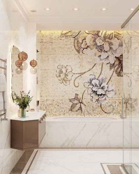 Beautiful Bathroom Tiles Trends 2024