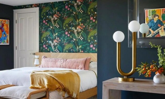Fashionable wallpaper for the bedroom: 6 trends in 2024