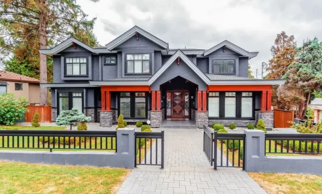 Trendy House Exterior Color Schemes 2025