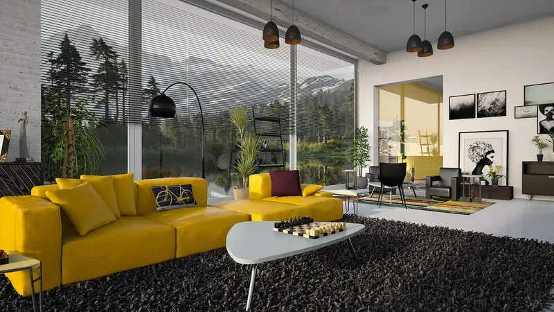Futuristic home decor trends 2025