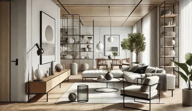 contemporary home decor styles 2025