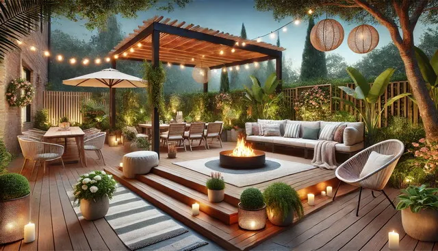 outdoor living space ideas 2025