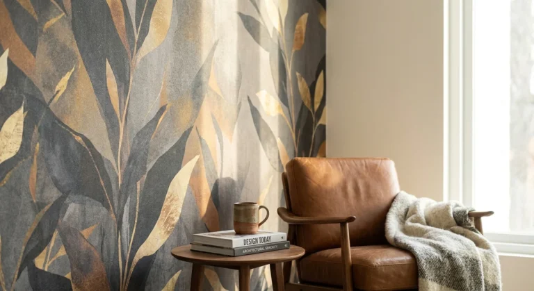 7 Wallpaper Accent Wall Trends Quietly Taking Over