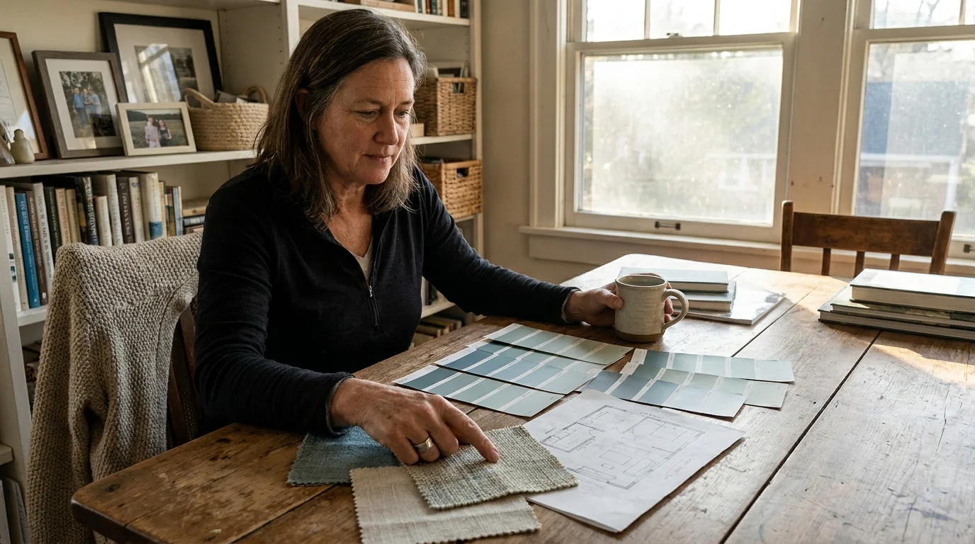 Editorial photograph illustrating: The Big Picture: Weaving These Trends into Your Home
