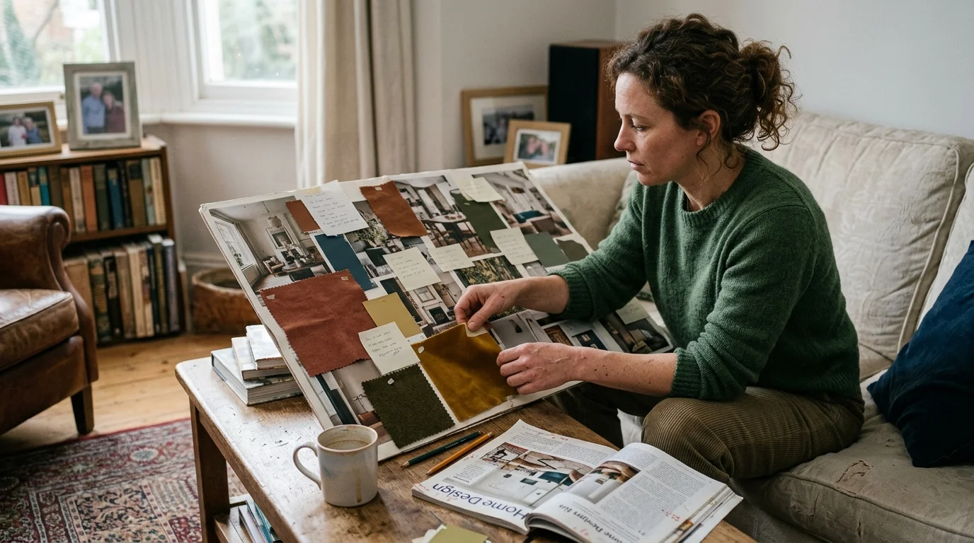 Editorial photograph illustrating: The Big Picture: Weaving These Trends into Your Home