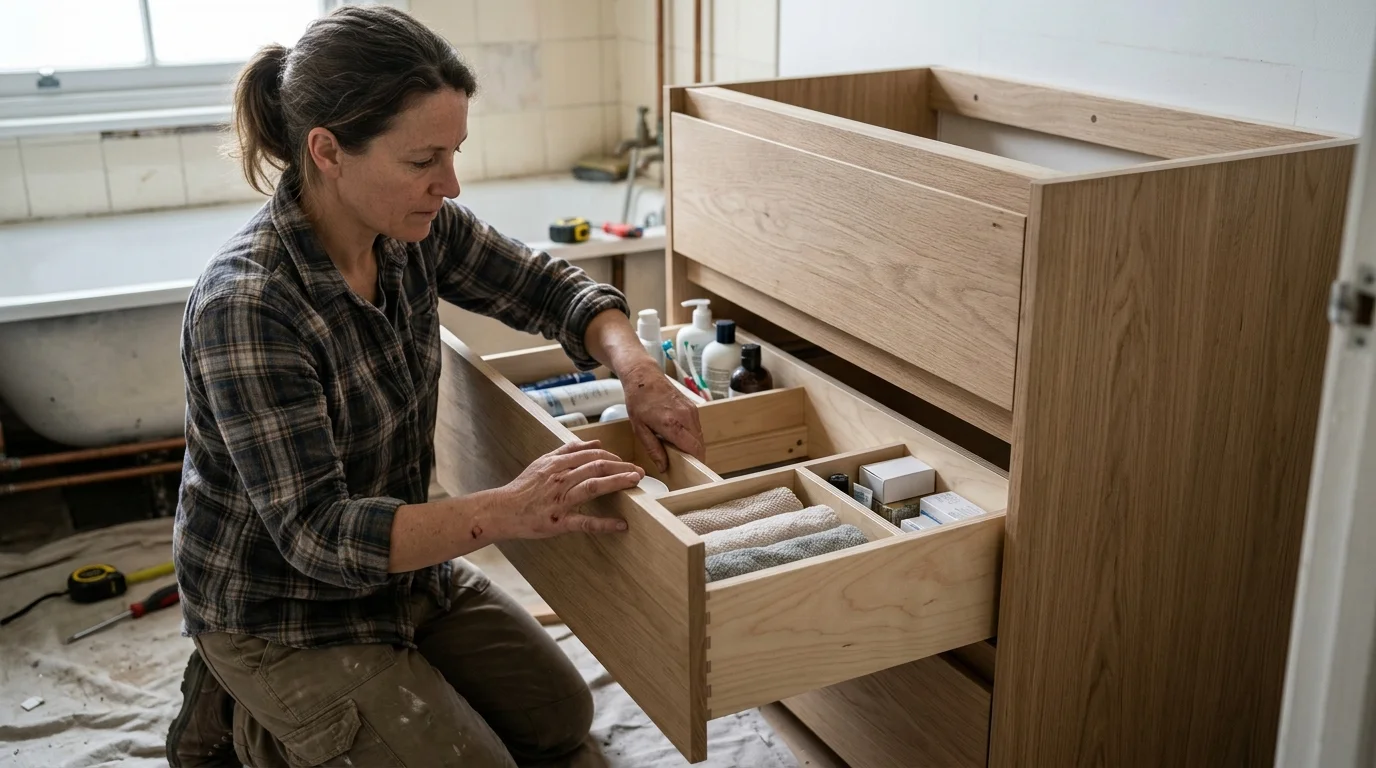 Editorial photograph illustrating: Trend #5: Ergonomic Comfort-Height Proportions and Tailored Internal Storage